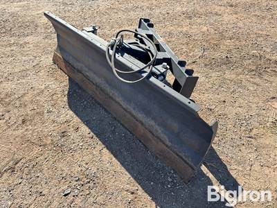 Hydraulic Snow Plow Skid Steer Attachment