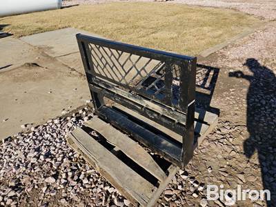 Pallet Fork Skid Steer Attachment Plate