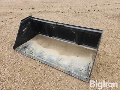 73" Skid Steer Bucket Attachment