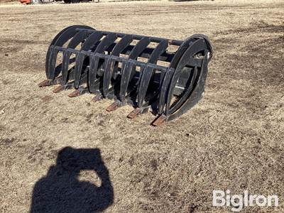 7' Hydraulic Grapple w/ Teeth