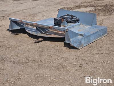 6' Wide Rotary Cutter Skid Steer Attachment