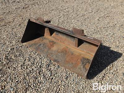 Used 54" Skid Steer Quick Attach Bucket