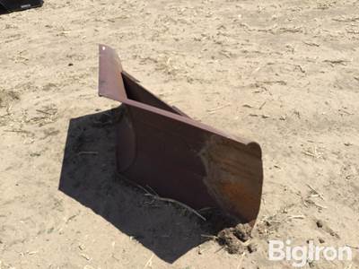 Used Shop Built 7' Skid Steer Snow Plow