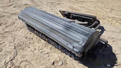 6' Hydraulic Brush Skid Steer Attachment