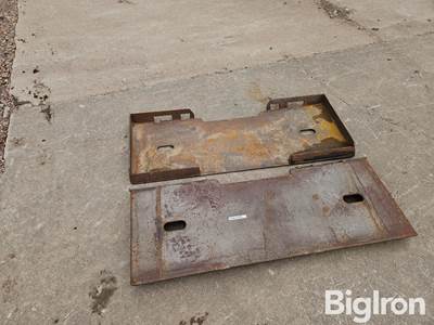 Universal Skid Steer Mounting Plates