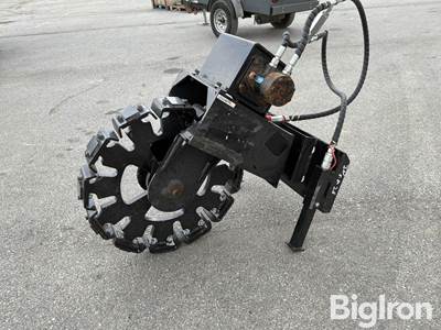 2025 Skid Steer Trench Packer, 2' Diameter Wheel, Universal Mounting Plate