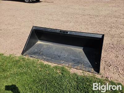 2025 72" Skid Steer Bucket with Universal Skid Steer Mounting Plate