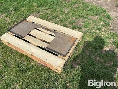 Used Homemade Open Face Skid Steer Plate