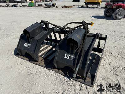 Used 6' Rock Grapple Skid Steer Attachment