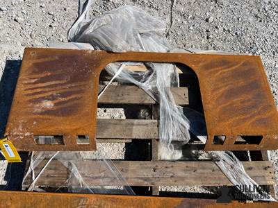 Skid Steer Blank Plate Attachment