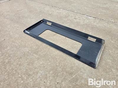Universal Weld-On Skid Steer Mounting Plate, 45" x 17", Unused