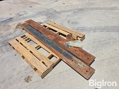 7' Reversible Bucket Edges with Hardware, 8" Wide, 9-HOLE (Qty 2)