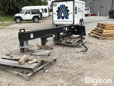 Used Quick Slit 36" Quick Attach Log Splitter Skid Steer Attachment, Fits 1994+ Skid Steers