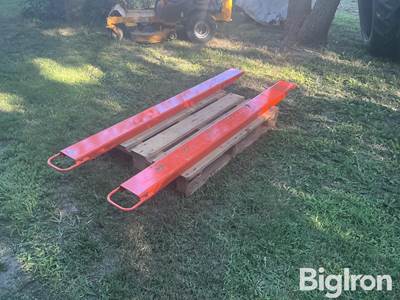 76" Long Pallet Fork Extensions