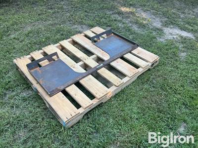 Homemade Open Face Skid steer Plate