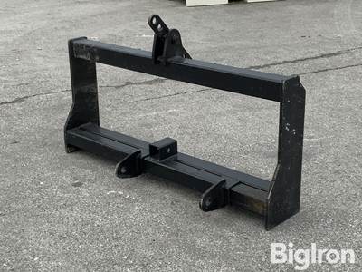 2026 3-PT to Skid Steer Conversion Attachment w/ Universal Mount Plate & 2" Receiver Hitch