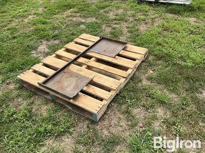 Used Homemade Open Face Skid Steer Plate