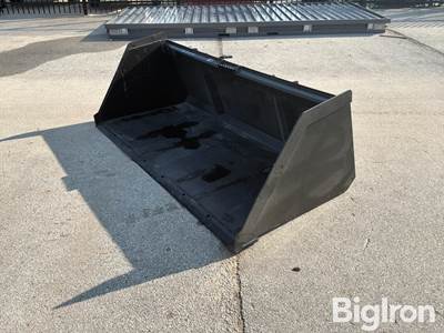 Unused 79" Skid Steer Bucket, Universal Skid Steer Attachment