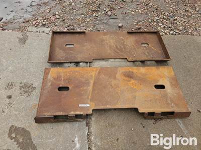Universal Skid Steer Mounting Plates