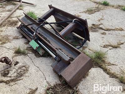 Homemade Universal Skid Steer Mount & Horizontal Hydraulic Log Splitter