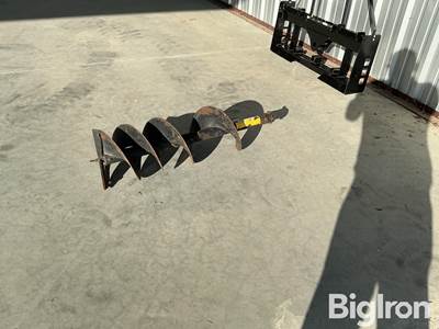 Used Skid Steer Auger, 12" Bit, 46" Overall Length