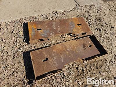 Universal Skid Steer Mounting Plates