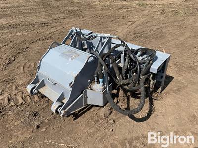 Used Cold Planer Skid Steer Attachment, 2' Width, Universal Mounting Plate