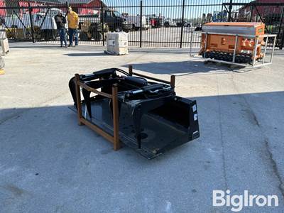 2026 PG72 72" Skid Steer Grapple Bucket, Dual Hydraulic Cylinders