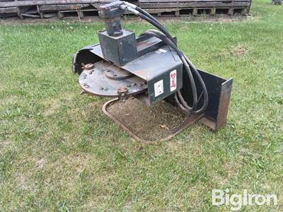 SG134 Skid Steer Stump Grinder, Fits Bobcat Skid Steer Plate, Hyd Drive