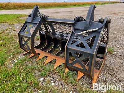 Vail XGG-8454 Goliath Grapple Skid Steer Attachment, 84" Wide, Universal Mount