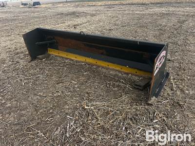 West Valley G-10 Snowbuster 10' Push Blade, Universal Skid Steer Mount