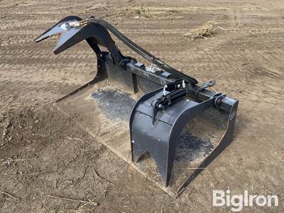 2023 Wolverine Hydraulic Dual Grapple Attachment, 6' Width, Universal Mounting Plate