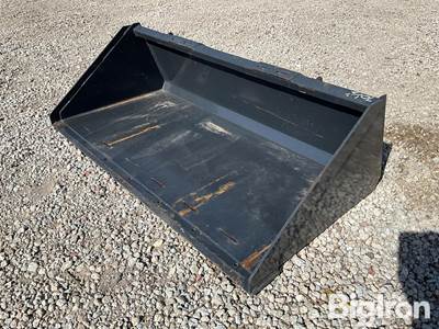 2025 Wolverine 72" Skid Steer Bucket TDB-11-72W, Universal, Smooth Edge