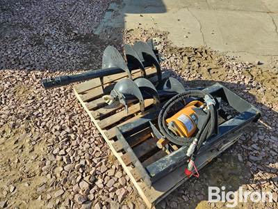 2025 Wolverine ADB-13-1218R Post Hole Auger Skid Steer Attachment