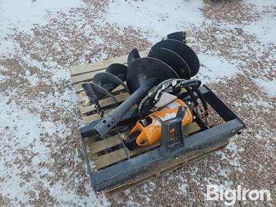 2025 Wolverine ADB-13-1218R Post Hole Auger Skid Steer Attachment