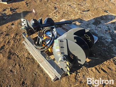 2025 Wolverine ADB-13-1218R Post Hole Auger Skid Steer Attachment