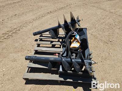 2025 Wolverine ADB-13-1218R Post Hole Auger Skid Steer Attachment, 12" & 18" Bits