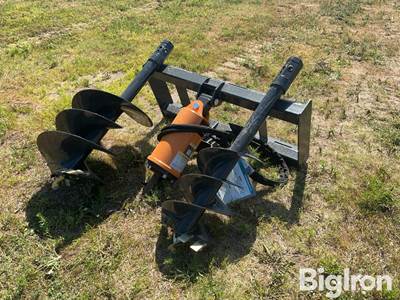 2025 Wolverine ADB-13-1218R Skid Steer Post Hole Digger, 12" & 18" Augers