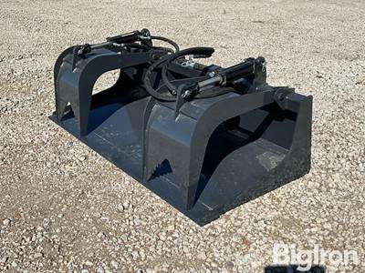 2025 Wolverine GB-11-72W 72" Dual Grapple Bucket Skid Steer Attachment