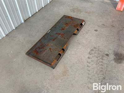 Used 2025 Wolverine QMP3-16-6T Skid Steer Plate, 18.7" Width