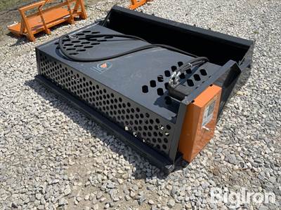 2025 Wolverine RCR-12-84W Skid Steer Hydraulic Landscape Rake, 84" Rotary Soil Conditioner