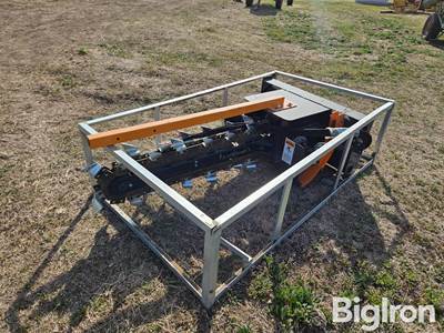 2025 Wolverine TCR-12-48H Trencher Skid Steer Attachment, 48" Depth, 7-1/2" Chain