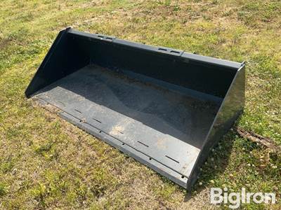 2025 Wolverine TDB-11-78W 77" Skid Steer Bucket, Universal Skid Steer Mount