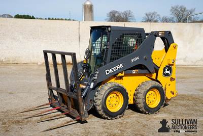 2022 John Deere 318G Skid Steer