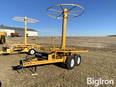 2023 Agri Drain Maxi Stringer Series D T/A Tile Reel Trailer
