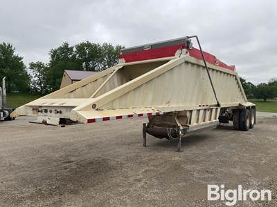 2016 Construction Trailer Specialist BDT-40 40' T/A Belly Dump Trailer