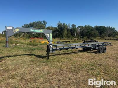2026 Industrias America M848 Gooseneck T/A dumping bale trailer