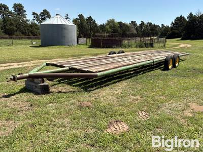 John Deere sliding T/A equipment trailer
