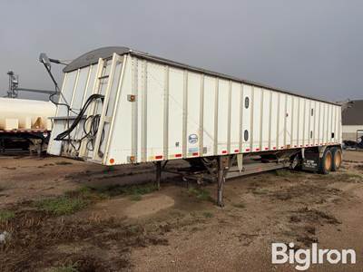 2007 Merritt Hopper Bottom 38.5’ T/A Fertilizer Tender Trailer w/Conveyor