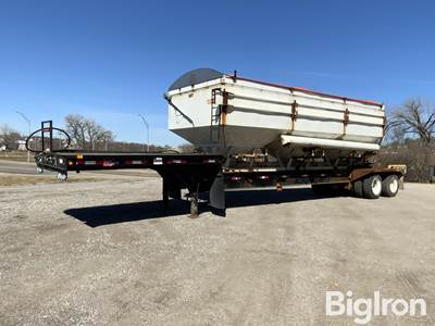 2009 Neville 40' 24-Ton T/A Dry Fertilizer Tender Trailer